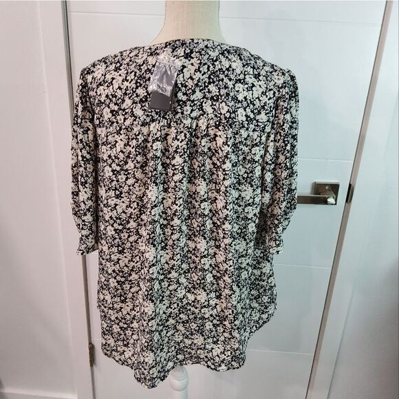 Torrid Harper Georgette Short Sleeve Blouse Size 2X/18-20 - Picture 5 of 11